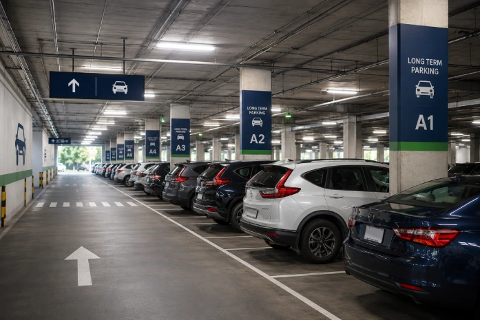 Long term parking